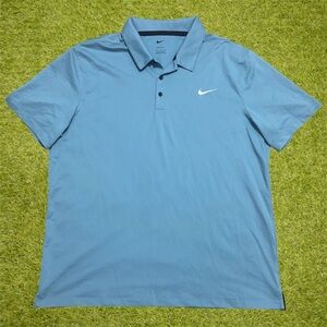 Nike blue Dri-Fit polo shirt Size XL